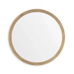 EcoDelux 800mm Bamboo Frame Round Mirror -Duravit Bathroom Shop bmb80mir l1