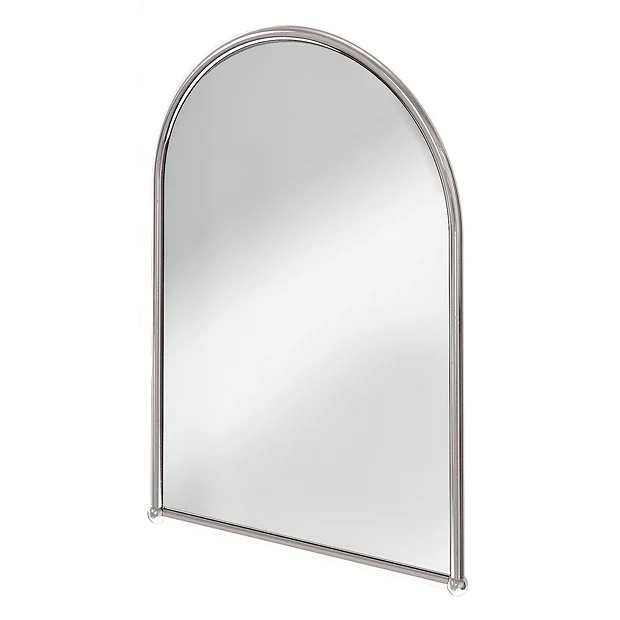 Burlington Arched Mirror With Chrome Frame 4 Burlington Arched Mirror With Chrome Frame - Image 2