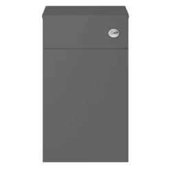 Brooklyn WC Unit With Cistern - Gloss Grey - 500mm 9 Brooklyn WC Unit With Cistern - Gloss Grey - 500mm -Duravit Bathroom Shop bwc5gg d2