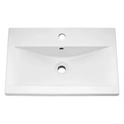 Brooklyn 500mm Grey Mist 2 Drawer Wall Hung Vanity Unit -Duravit Bathroom Shop bwh5gm2d d2