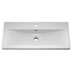 Brooklyn 800mm Grey Mist 2 Door Wall Hung Vanity Unit -Duravit Bathroom Shop bwh82dgm d1