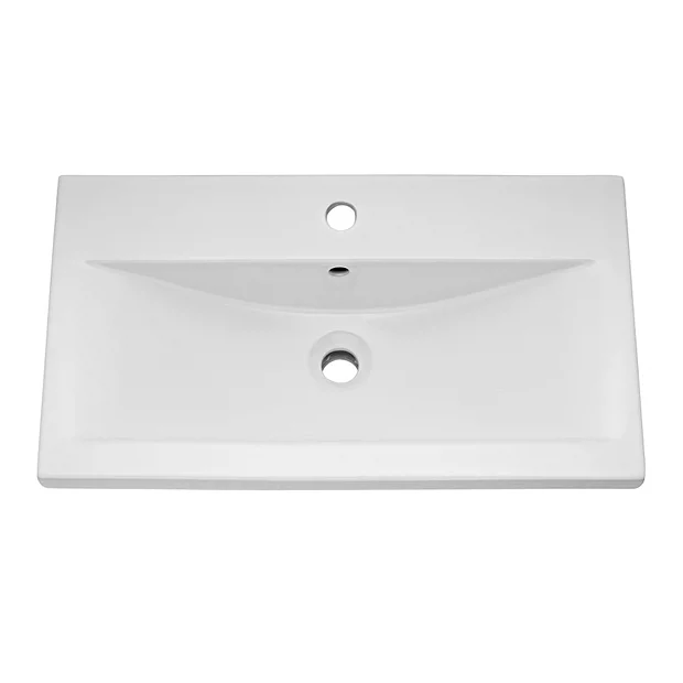 Brooklyn 800mm Grey Avola 2 Door Wall Hung Vanity Unit 6 Brooklyn 800mm Grey Avola 2 Door Wall Hung Vanity Unit - Image 4