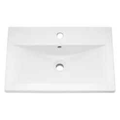 Brooklyn Wall Hung Vanity - Gloss White - 500mm Wide 1-Drawer Inc. Matt Black Handle 7 Brooklyn Wall Hung Vanity - Gloss White - 500mm Wide 1-Drawer Inc. Matt Black Handle -Duravit Bathroom Shop bwhsd5whtmbd1