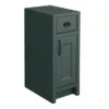 Chatsworth Green Cupboard Unit 300mm Wide X 435mm Deep With Matt Black Handles -Duravit Bathroom Shop c300grnmbl