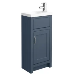 Chatsworth Traditional Blue Small Vanity - 400mm Wide 9 Chatsworth Traditional Blue Small Vanity - 400mm Wide -Duravit Bathroom Shop c400blu lrg1