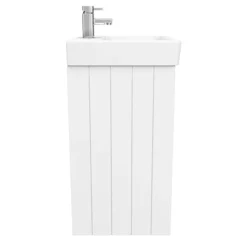 Chatsworth Traditional White Vanity - 560mm Wide