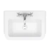 Chatsworth Traditional White Semi-Recessed Vanity - 600mm Wide