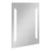 Calgary 500x700mm LED Mirror Inc. Touch Sensor, Anti-Fog + Shaving Port -Duravit Bathroom Shop cal05 detailn1