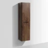 Monza Chestnut Tall Wall Hung Storage Unit - 1500mm High