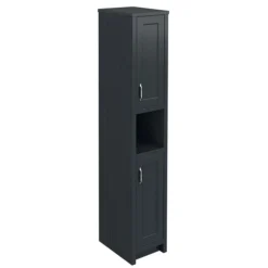 Chatsworth Traditional Graphite Tall Cabinet -Duravit Bathroom Shop chatsworthtraditionalgraphitetallcabinetnl