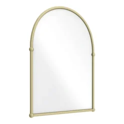Chatsworth Traditional 673 X 490mm Arched Mirror - Brushed Brass 10 Chatsworth Traditional 673 X 490mm Arched Mirror - Brushed Brass -Duravit Bathroom Shop chtbbm d3