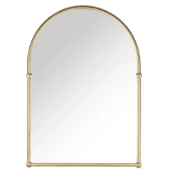 Chatsworth Traditional 673 X 490mm Arched Mirror - Brushed Brass 9 Chatsworth Traditional 673 X 490mm Arched Mirror - Brushed Brass -Duravit Bathroom Shop chtbbmd2