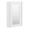 Chatsworth Corner Mirror Cabinet White -Duravit Bathroom Shop cnrmcabwht l