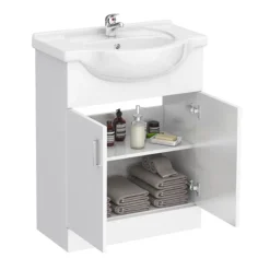 Cove White 650mm Vanity Unit -Duravit Bathroom Shop covewhite650mmvanityunitd3