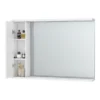 Cove White Illuminated Mirror Cabinet (1050mm Wide) -Duravit Bathroom Shop covewhiteilluminatedmirrorcabinet1050mmdetail1