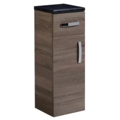 Tavistock Courier 300mm Freestanding Storage Unit - Havana Oak