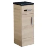 Tavistock Courier 300mm Freestanding Storage Unit - Oregon Oak 2 Tavistock Courier 300mm Freestanding Storage Unit - Oregon Oak -Duravit Bathroom Shop cr30fcor l