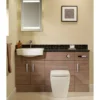 Tavistock Courier 600mm Semi-Countertop Unit & Basin - Montana Gloss