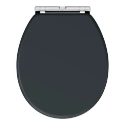 Chatsworth Traditional Graphite Semi-Recessed Vanity Unit W. Matt Black Handles + Toilet Package 11 Chatsworth Traditional Graphite Semi-Recessed Vanity Unit W. Matt Black Handles + Toilet Package -Duravit Bathroom Shop csr6wcblkmb d4