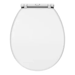 Chatsworth Traditional White Semi-Recessed Vanity Unit W. Matt Black Handles + Toilet Package -Duravit Bathroom Shop csr6wcwhtmb n d4