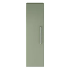 Hudson Reed Solar 350mm Wall Hung Tall Unit - Matt Fern Green