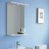 Cove White Illuminated Mirror (550mm Wide) -Duravit Bathroom Shop cv112 nd2