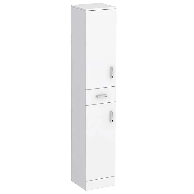 Cove 2270mm Bathroom Furniture Pack (High Gloss White - Depth 330mm) 3 Cove 2270mm Bathroom Furniture Pack (High Gloss White - Depth 330mm)