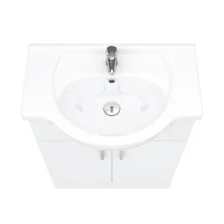 Cove White 650mm Vanity Unit -Duravit Bathroom Shop cv650 d4