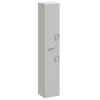 Cove 350mm Gloss Tallboy Unit (Gloss Light Grey - Depth 330mm) -Duravit Bathroom Shop cvg464l