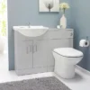 Cove Light Grey 650mm Vanity Unit -Duravit Bathroom Shop cvg650 d3