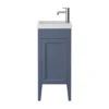 Heritage Caversham Freestanding Cloakroom Vanity Unit - Maritime Blue 2 Heritage Caversham Freestanding Cloakroom Vanity Unit - Maritime Blue -Duravit Bathroom Shop cvmb40fs