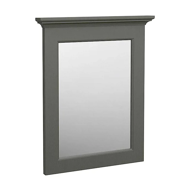 Old London Traditional Mirror (600mm Wide - Charcoal) 4 Old London Traditional Mirror (600mm Wide - Charcoal) - Image 2