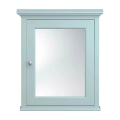 Old London Traditional Mirror Cabinet (650mm Wide - Duck Egg Blue) -Duravit Bathroom Shop daf704 d1