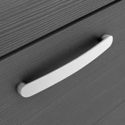 Brooklyn 1205mm Black Double Basin 4 Drawer Vanity Unit -Duravit Bathroom Shop dbfs12blk4d nd2