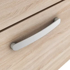 Brooklyn 1205mm Natural Oak Wall Hung Double Basin Vanity Unit -Duravit Bathroom Shop dbwh12ok d3