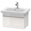 Duravit DuraStyle 635mm 1-Drawer Wall Mounted Vanity Unit - White High Gloss 1 Duravit DuraStyle 635mm 1-Drawer Wall Mounted Vanity Unit - White High Gloss -Duravit Bathroom Shop dds580gw l
