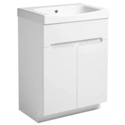 Roper Rhodes Diverge 600mm Freestanding Unit - Gloss White