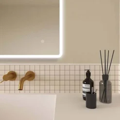 Cruze 500x700mm LED Universal Mirror Inc. Touch Sensor + Anti-Fog