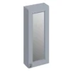 Burlington 30 Single Door Mirror Cabinet - Classic Grey -Duravit Bathroom Shop f3mg l