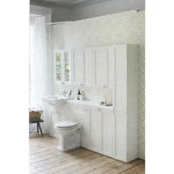 Burlington 60 2-Door Wall Unit - Matt White