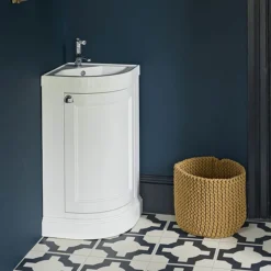 Burlington Floor Standing Corner Vanity Unit - Classic Grey - 430mm Wide 10 Burlington Floor Standing Corner Vanity Unit - Classic Grey - 430mm Wide -Duravit Bathroom Shop fc7ofc7bb d2