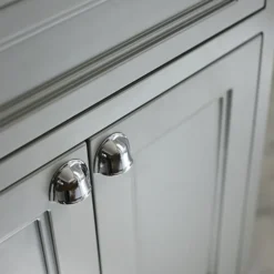 Burlington 65 2-Door Vanity Unit & Classic Invisible Overflow/Waste Basin (Matt White - 2 Tap Hole) -Duravit Bathroom Shop ff8ob151th d1n