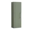 Roxbury Deco Fluted Green Wall Hung Tall Storage Cabinet With Chrome Handle -Duravit Bathroom Shop flt862 l