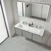 Roper Rhodes Frame 1200mm LED Illuminated Rectangular Mirror - Grey -Duravit Bathroom Shop fr120sg d1
