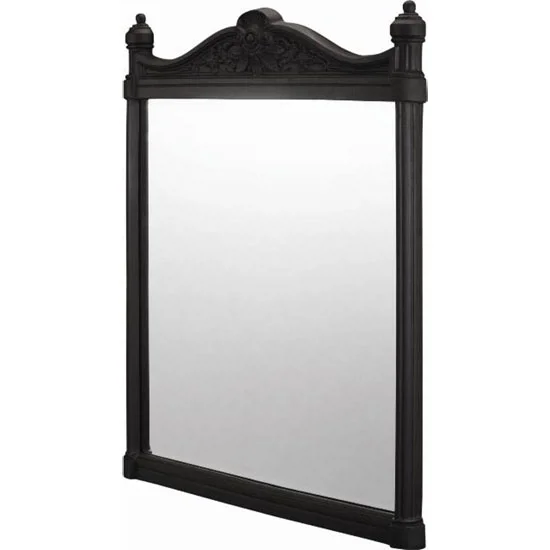 Burlington Georgian Mirror With Black Aluminium Frame 4 Burlington Georgian Mirror With Black Aluminium Frame - Image 2