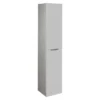 Crosswater Glide II Wall Hung Tower Unit - Storm Grey -Duravit Bathroom Shop gl3516fsg l