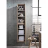Crosswater Glide II Wall Hung Tower Unit - Windsor Oak -Duravit Bathroom Shop gl3516fwo d1