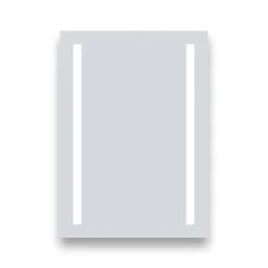 Brooklyn 500 X 700mm Battery Operated Illuminated LED Mirror -Duravit Bathroom Shop gs5x7bt d1n