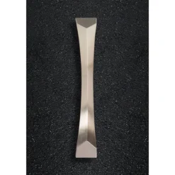 1 X Hudson Reed Bow Satin Nickel Furniture Handle (152 X 25mm)