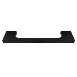 1 X Slim-Line D Matt Black Additional Handle - L150mm (128mm Centres)